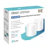 TP-Link Deco X60 AX3000 viso namo „Mesh“ Wi-Fi 6 sistema, 2 vnt. rinkinys