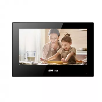 Vaizdo domofono skydelis DAHUA VTH5321GB-W, 7 colių LCD, 12 V DC, Wi‑Fi 802.11b/g/n, Ethernet 10/100 Mbps, 189,6×134,6×26 mm
