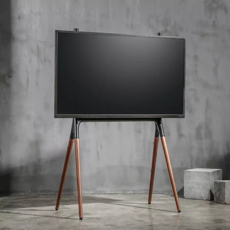 Neomounts NM-M1000BLACK grindinis stovas televizoriui 37-70 colių, 40 kg, 94 cm (37 inch), 177,8 cm (70 inch), 200 x 200 mm, 600 x 400 mm, 0 - 1380 mm