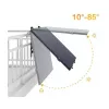 EcoFlow vienaašis saulės sekiklis 5011601001 reguliuojamo kampo saulės kolektoriams