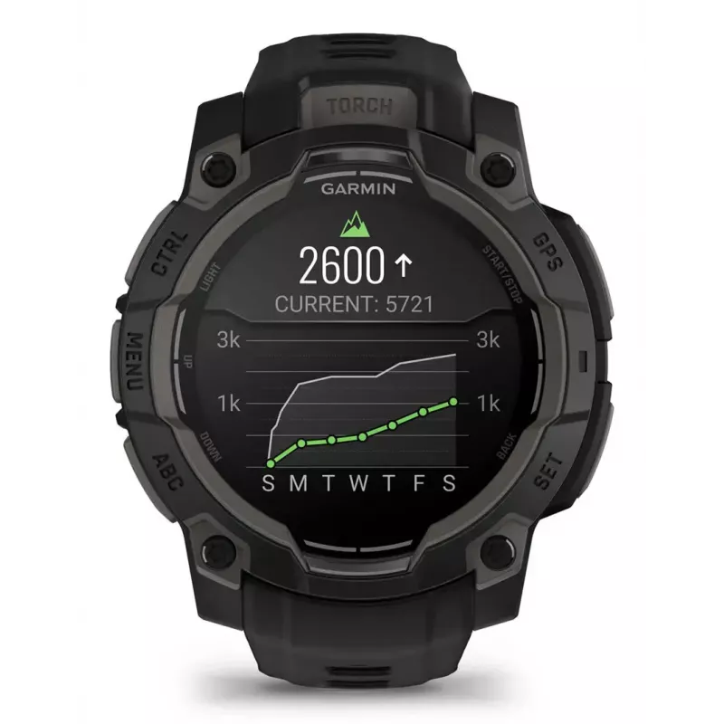 Išmanusis laikrodis Garmin Instinct 3 AMOLED Black