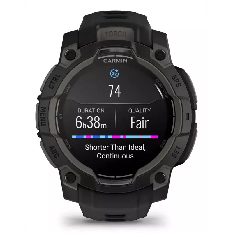 Išmanusis laikrodis Garmin Instinct 3 AMOLED Black