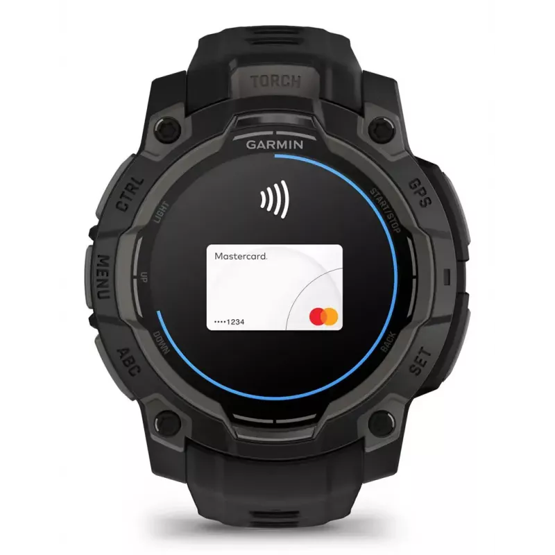 Išmanusis laikrodis Garmin Instinct 3 AMOLED Black