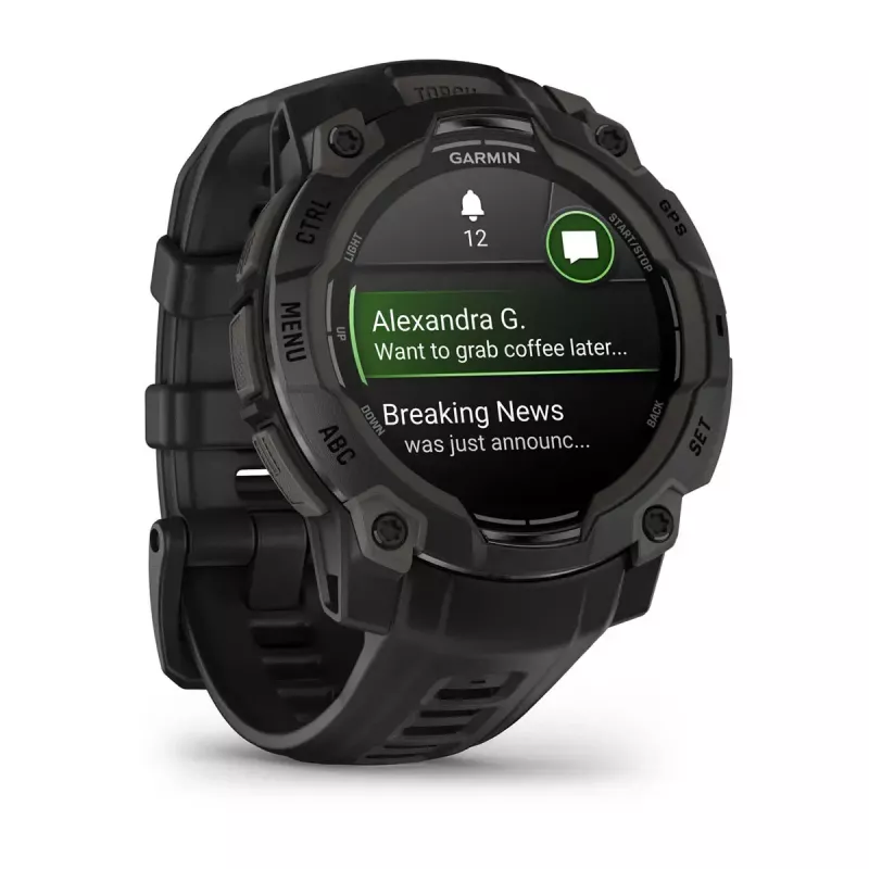 Išmanusis laikrodis Garmin Instinct 3 AMOLED Black