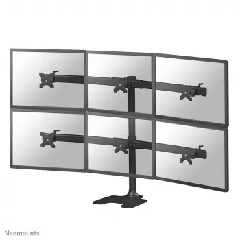 Neomounts FPMA-D700DD6 Monitorių stovas 10-27 colių, Laisvai pastatomas/Prakišamas, 8 kg, 25,4 cm (10 colių), 68,6 cm (27 colių), 100 x 100 mm, Juodas