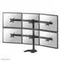 Neomounts FPMA-D700DD6 Monitorių stovas 10-27 colių, Laisvai pastatomas/Prakišamas, 8 kg, 25,4 cm (10 colių), 68,6 cm (27 colių), 100 x 100 mm, Juodas