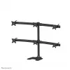 Neomounts FPMA-D700DD6 Monitorių stovas 10-27 colių, Laisvai pastatomas/Prakišamas, 8 kg, 25,4 cm (10 colių), 68,6 cm (27 colių), 100 x 100 mm, Juodas