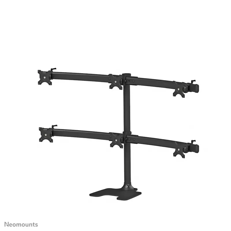 Neomounts FPMA-D700DD6 Monitorių stovas 10-27 colių, Laisvai pastatomas/Prakišamas, 8 kg, 25,4 cm (10 colių), 68,6 cm (27 colių), 100 x 100 mm, Juodas
