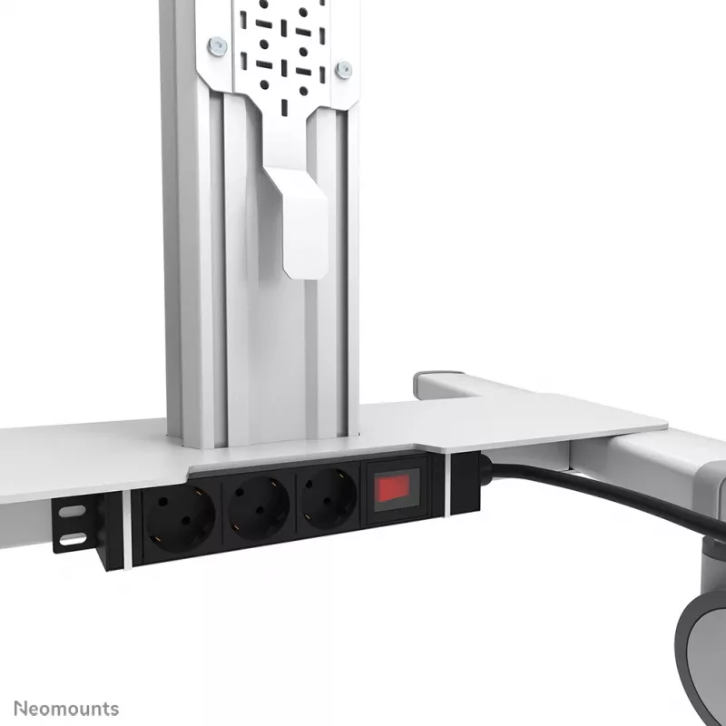 Neomounts FL50S-825WH1 mobilus TV stovas 37-75 col. - TÜV