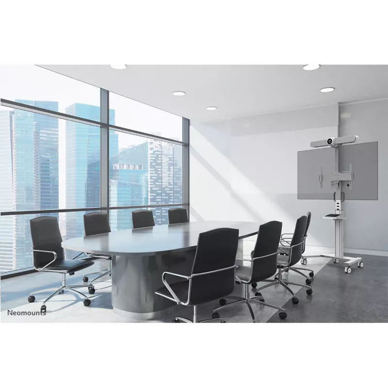 Neomounts FL50S-825WH1 mobilus TV stovas 37-75 col. - TÜV