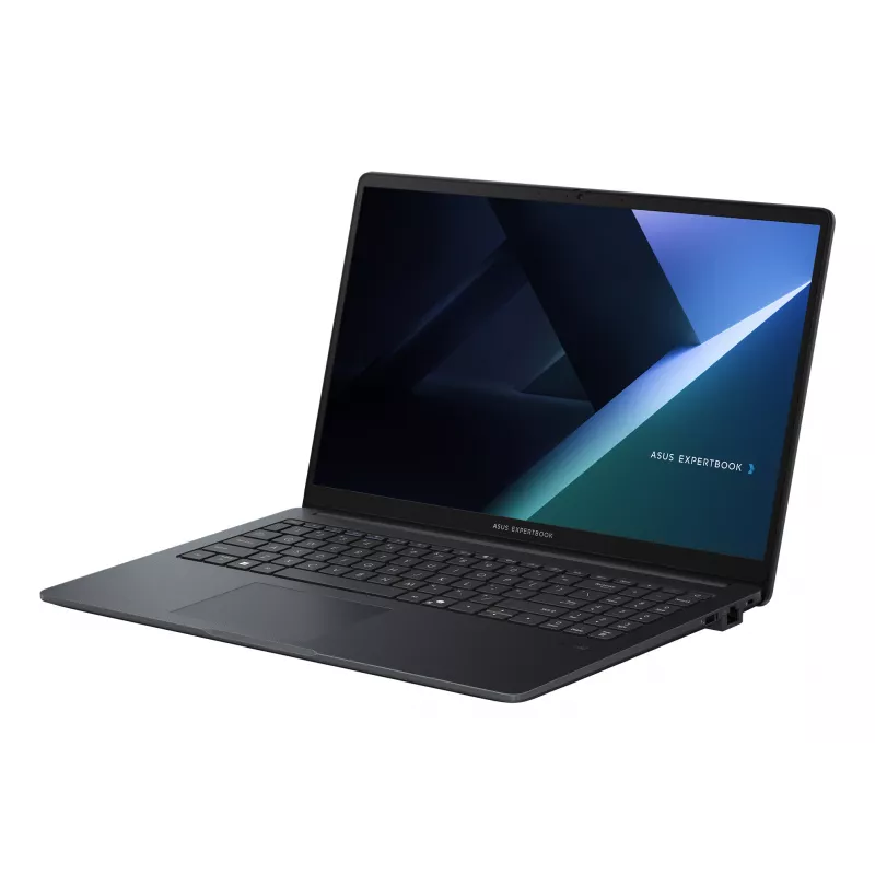 ASUS ExpertBook B1 B1503CVA-S71833X nešiojamas kompiuteris 39,6 cm (15,6 colio) Full HD Intel Core 3 100U 16 GB DDR5 256 GB SSD Wi-Fi 6 Windows 11 Pro juodai pilkas