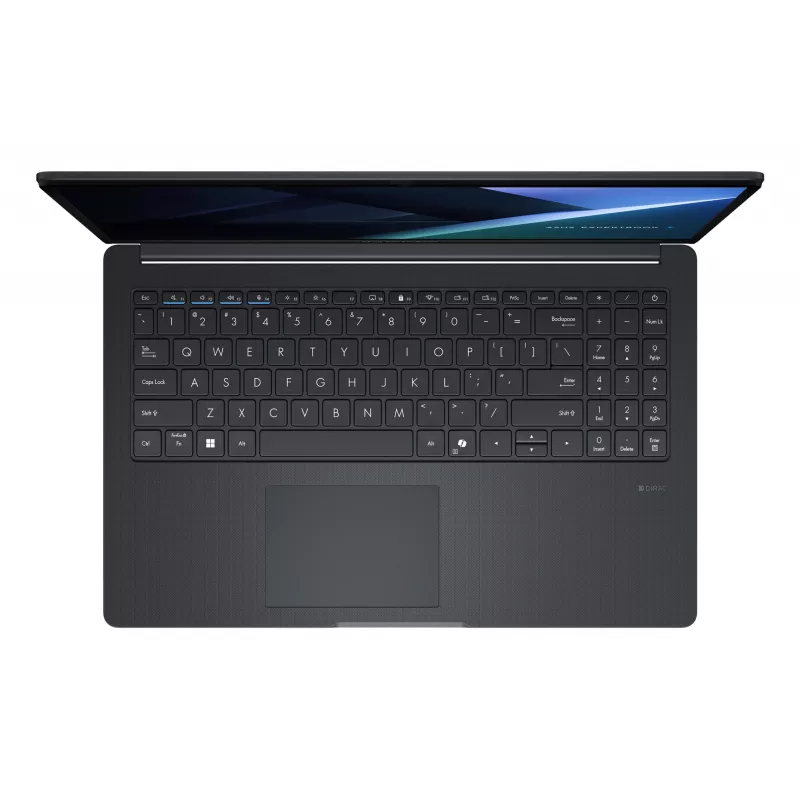 ASUS ExpertBook B1 B1503CVA-S71833X nešiojamas kompiuteris 39,6 cm (15,6 colio) Full HD Intel Core 3 100U 16 GB DDR5 256 GB SSD Wi-Fi 6 Windows 11 Pro juodai pilkas