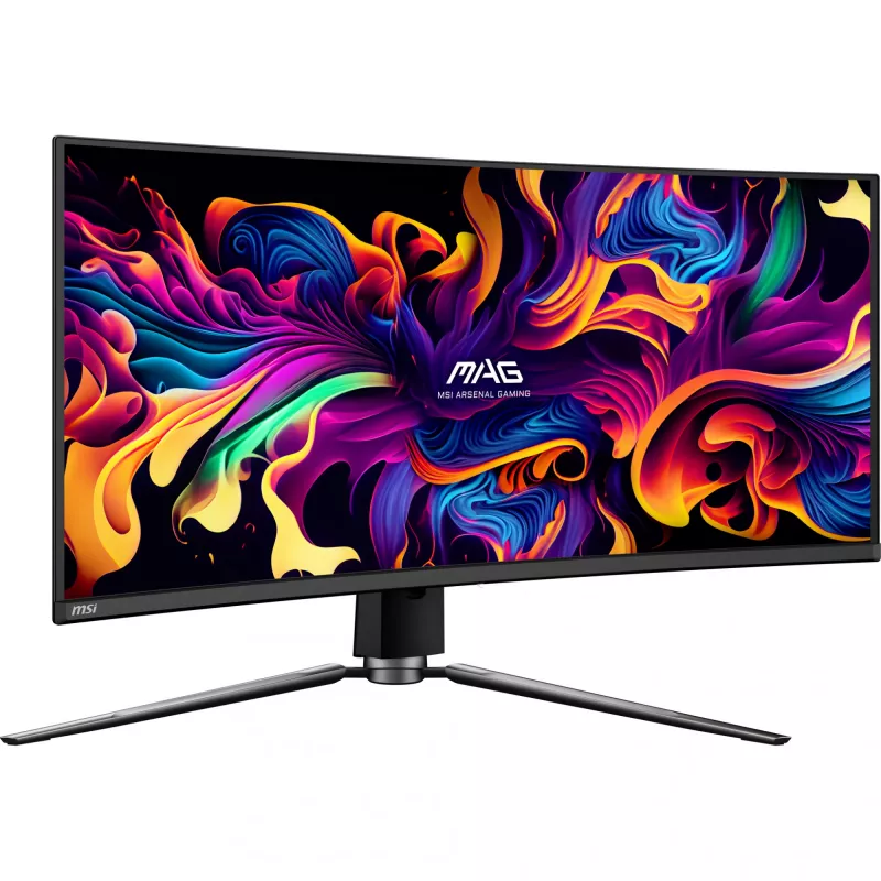 Monitorius MSI MAG 341CQP QD-OLED 34 colių UltraWide QHD 3440×1440, 21:9, 0,03 ms, USB šakotuvas, VESA, aukščio reguliavimas