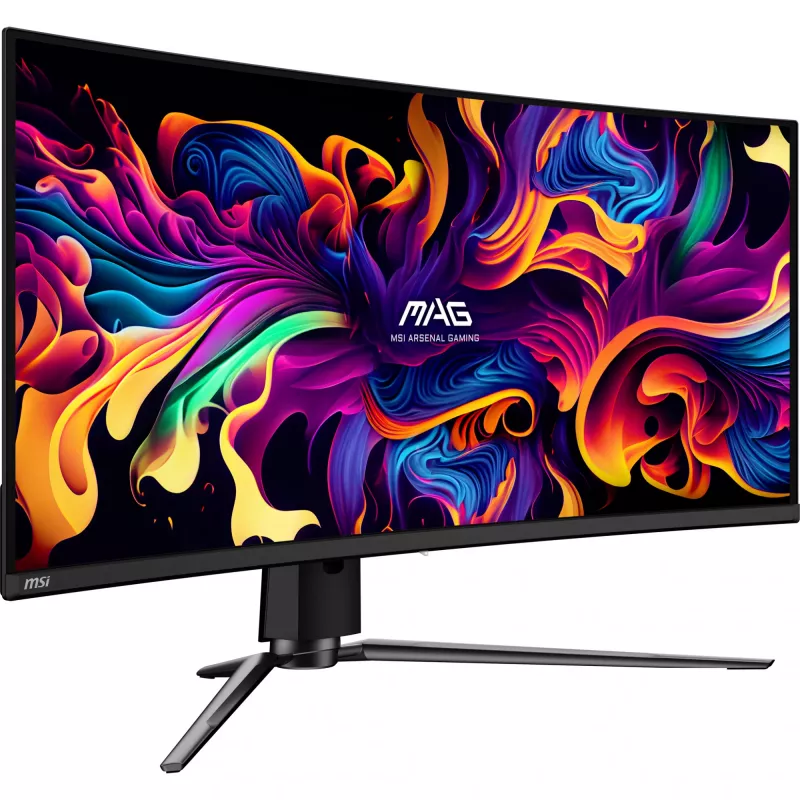 Monitorius MSI MAG 341CQP QD-OLED 34 colių UltraWide QHD 3440×1440, 21:9, 0,03 ms, USB šakotuvas, VESA, aukščio reguliavimas