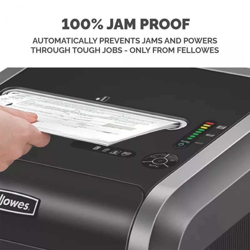 Fellowes 225Ci popieriaus smulkintuvas, kryžminis pjovimas, 24 lapai, P-4, 60 l krepšys