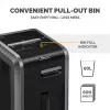 Fellowes 225Ci popieriaus smulkintuvas, kryžminis pjovimas, 24 lapai, P-4, 60 l krepšys