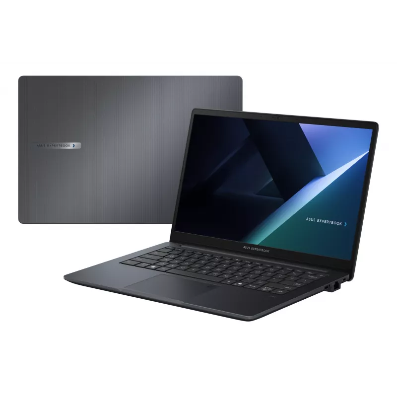 ASUS ExpertBook B1 B1403CVA-S61861X nešiojamas kompiuteris 35,6 cm (14 colių) Full HD 16 GB DDR5-SDRAM 512 GB SSD Wi-Fi 6E (802.11ax) Windows 11 Pro pilka