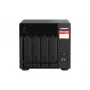 QNAP TS-473A NAS bokštinis AMD Ryzen Embedded V1500B 8 GB DDR4 0 TB QNAP Turbo System juodas