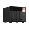 QNAP TS-473A NAS bokštinis AMD Ryzen Embedded V1500B 8 GB DDR4 0 TB QNAP Turbo System juodas