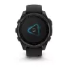 Sportinis išmanusis laikrodis GARMIN fenix 8 Black — 51 mm korpusas, Safyro stiklas, saulės įkrovimas, GPS, 32 GB, 10 ATM, 1,3 colio ekranas