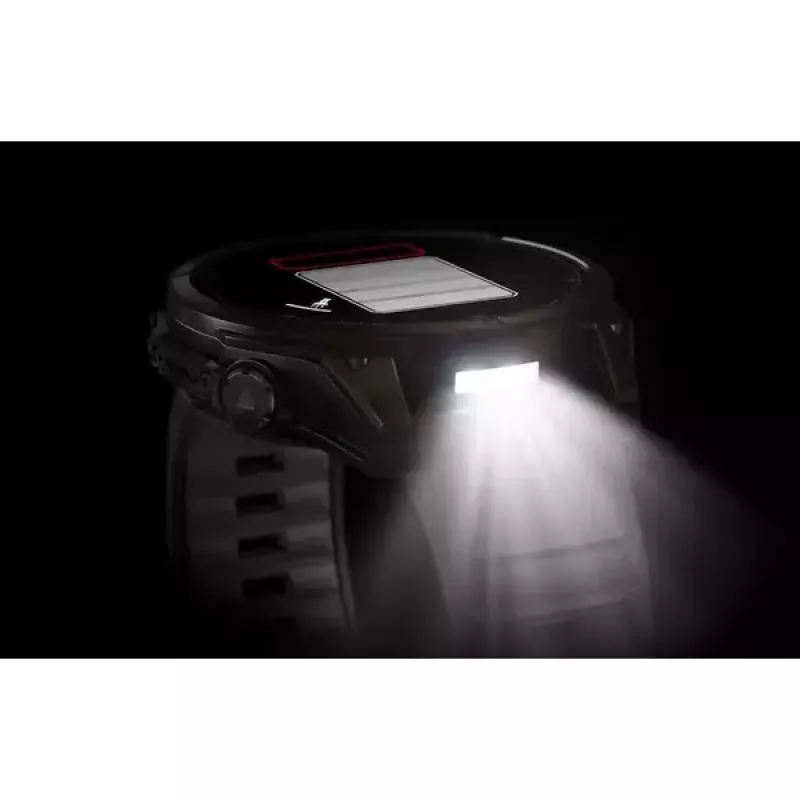 Sportinis išmanusis laikrodis GARMIN fenix 8 Black, 47 mm korpusas, AMOLED 1,4 colio, Safyro stiklas, GPS/GLONASS/Galileo, 16 dienų baterija