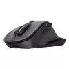 TRUST Fyda Office dešinės rankos belaidė pelė – RF + Bluetooth, optinė 2400 DPI, 6 mygtukai, juoda