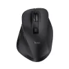 TRUST Fyda Office dešinės rankos belaidė pelė – RF + Bluetooth, optinė 2400 DPI, 6 mygtukai, juoda