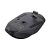 TRUST Fyda Office dešinės rankos belaidė pelė – RF + Bluetooth, optinė 2400 DPI, 6 mygtukai, juoda