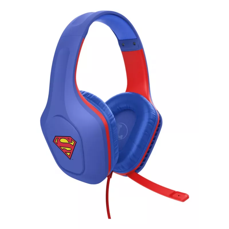 Trust GXT 415SM Zirox laidinės ausinės žaidimams, mėlyna, raudona