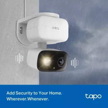 TP-LINK Tapo C206 stebėjimo kamera – vidaus/lauko 1080p HD, pasukama, naktinis matymas, dvipusis garsas