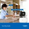 TP-LINK Tapo C206 stebėjimo kamera – vidaus/lauko 1080p HD, pasukama, naktinis matymas, dvipusis garsas
