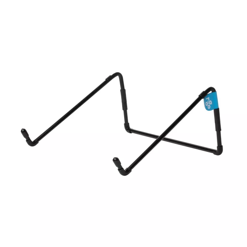 R-Go Tools nešiojamojo kompiuterio stovas R-Go Steel Travel, ergonomiškas ir sulankstomas, tinka 10–22 colių nešiojamam kompiuteriui, juodas