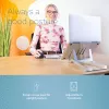 R-Go Tools nešiojamojo kompiuterio stovas R-Go Riser Basic, sulankstomas ir reguliuojamas, aliuminis, sidabrinis