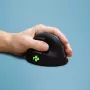 R-Go Tools ergonominė pelė R-Go HE Break su pertraukų programine įranga, vidutinė (rankos dydis 165-185 mm), kairiarankiams, Bluetooth, juoda