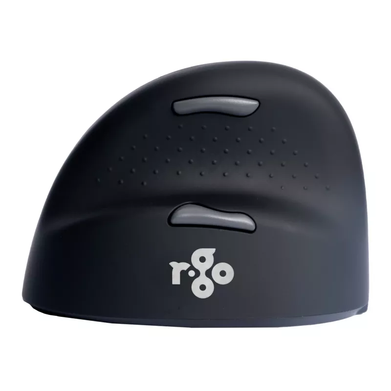 R-Go Tools ergonominė pelė R-Go HE Break su pertraukų programine įranga, vidutinė (rankos dydis 165-185 mm), kairiarankiams, Bluetooth, juoda
