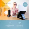 R-Go Tools planšetės ir nešiojamojo kompiuterio stovas R-Go Riser Duo, tinka 10–22 colių ekranui, juodas