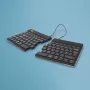 Ergonominė klaviatūra R-Go Tools Split Break su pertraukų programine įranga, QWERTY (UK), Bluetooth, juoda