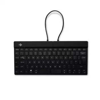 Ergonominė klaviatūra R-Go Tools Split Break su pertraukų programine įranga, QWERTY (UK), Bluetooth, juoda