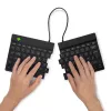Ergonominė klaviatūra R-Go Tools Split Break su pertraukų programine įranga, QWERTY (UK), Bluetooth, juoda