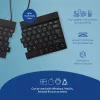 Ergonominė klaviatūra R-Go Tools Split Break su pertraukų programine įranga, QWERTY (UK), Bluetooth, juoda