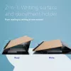Dokumentų laikiklis R-Go Tools R-Go Read2Write, skirtas skaitymui ir rašymui, ergonomiškas, su minkštu putplasčio riešo atramu, ąžuolo mediena