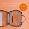 R-Go Tools Dėklas nešiojamam kompiuteriui R-Go Viva, natūrali oda, su integruotu stovu, petnešėle, 15,6 colio, rudas