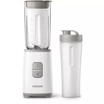 Philips Daily Collection HR2602/00 Mini blender, stalo blenderis, 1 L, impulsinė funkcija, ledo smulkinimas, 0,85 m, 350 W