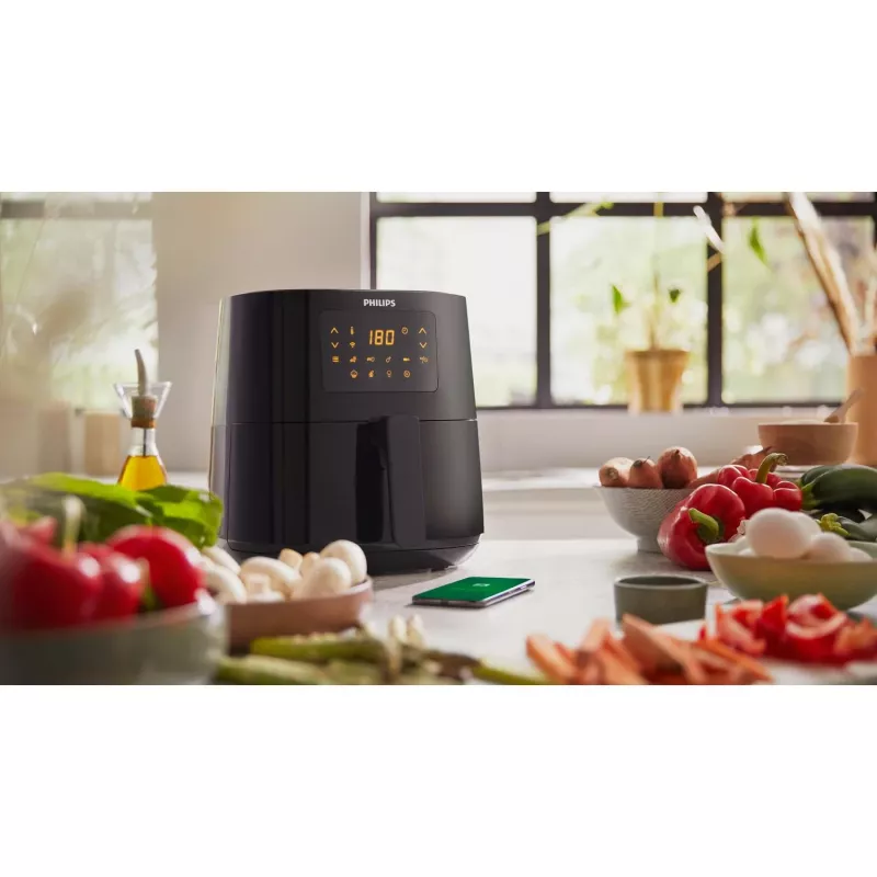 Philips 5000 serijos HD9255/30 oro gruzdintuvė 4,1 L 1400 W balta
