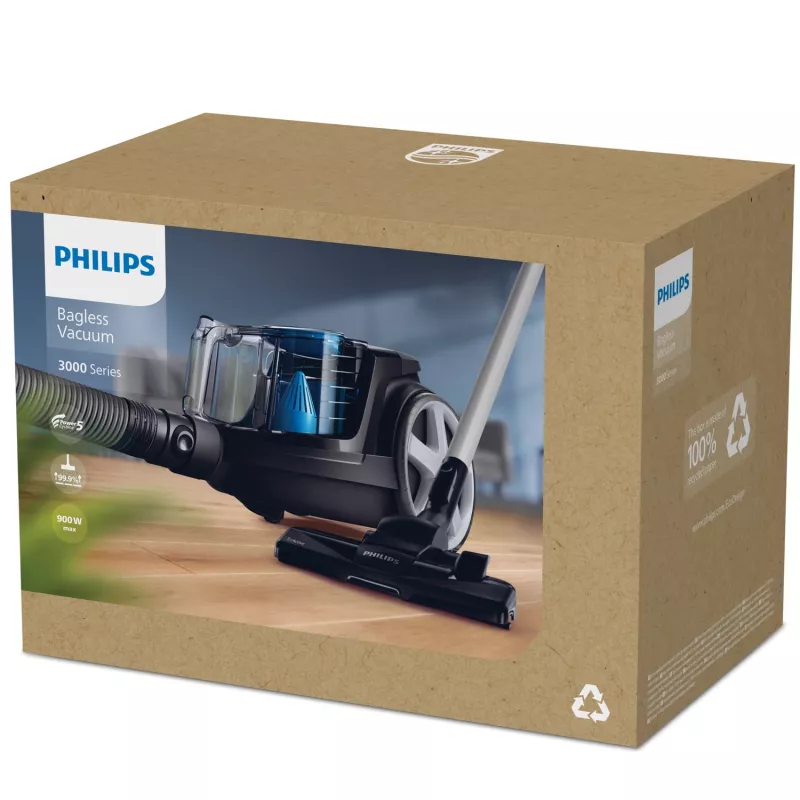 Philips 3000 serijos FC9331/09 cikloninis dulkių siurblys 1,5 L 900 W
