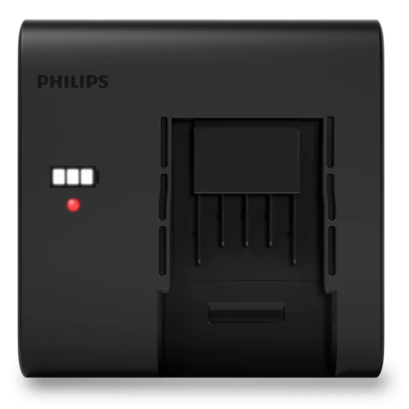 Philips XV1797 akumuliatorius belaidžiam dulkių siurbliui, juodas