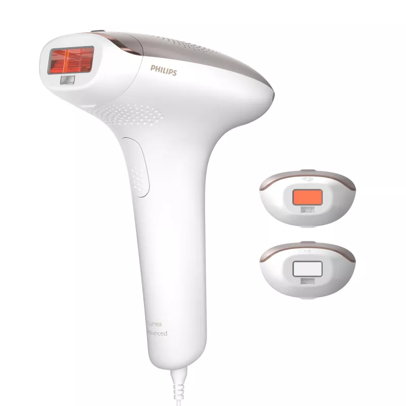 Philips Lumea Advanced SC1998/00 šviesinis plaukų šalintuvas, intensyvi impulsinė šviesa (IPL), dramblio kaulo spalvos