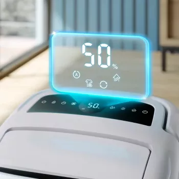 Philips 5000 serijos DE5305/11 drėkintuvas-orų valytuvas 4 L 54 dB Baltas