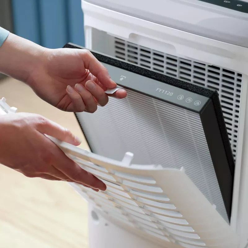 Philips 5000 serijos DE5305/11 drėkintuvas-orų valytuvas 4 L 54 dB Baltas