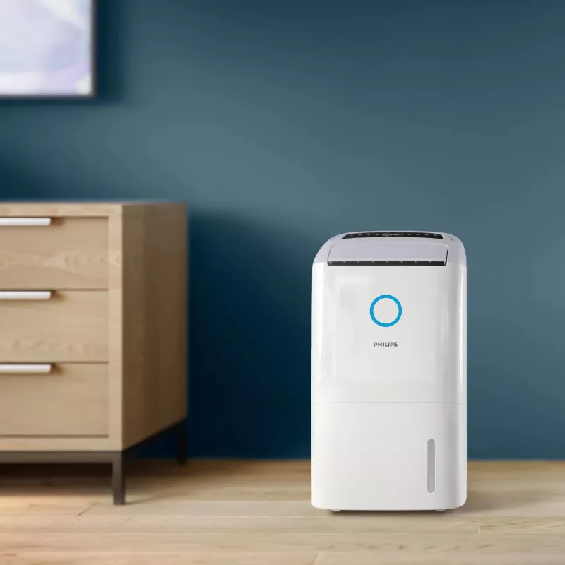Philips 5000 serijos DE5305/11 drėkintuvas-orų valytuvas 4 L 54 dB Baltas